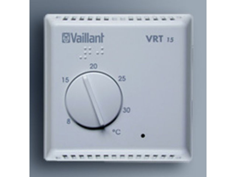 Horloge thermique d'ambiance Vaillant 2 fils VRT15 230V