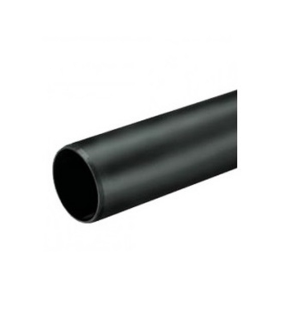 PP Noir Sanitaire Tuyau - 0.5m