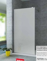Paroi de douche fixe ALONI - Opaque