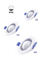 PANEL LED SATURN ENCASTRÉE IP44