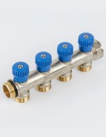 Collecteur Chauffage/Sanitare Begetube 3/4" M24 - Bleu