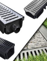 Caniveau de drainage galvanisé