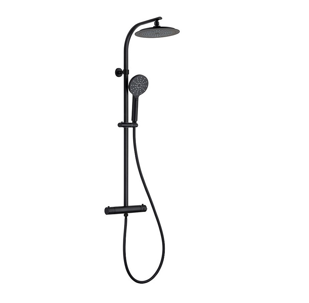 SCHÜTTE Madura - Colonne de douche thermostatique Noir