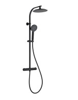 SCHÜTTE Madura - Colonne de douche thermostatique Noir