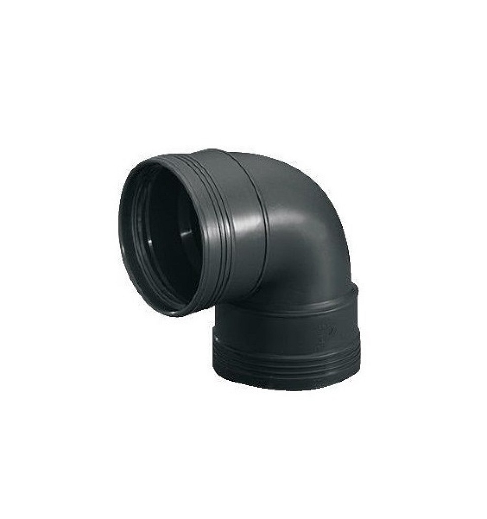 PP Noir Sanitaire coude 87° FF