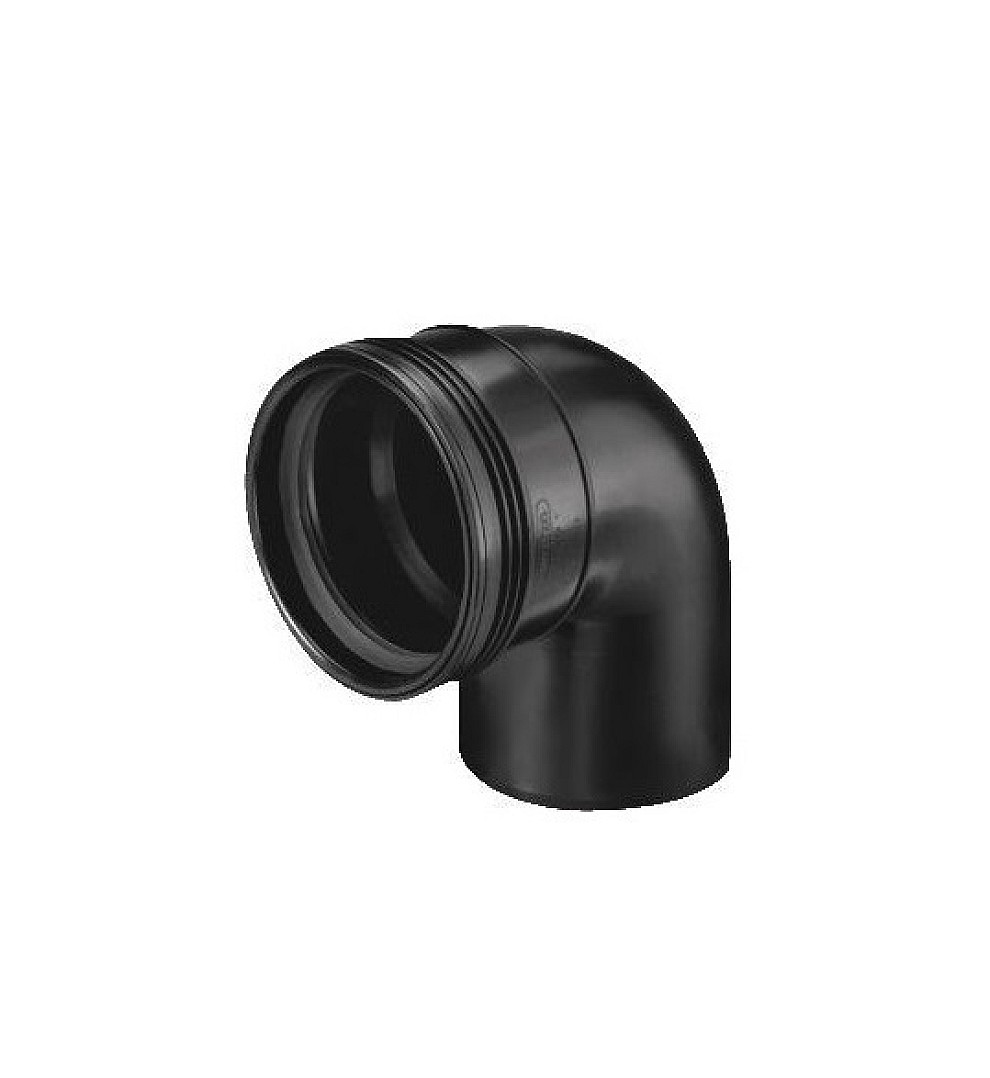 PP Noir Sanitaire coude 87° MF