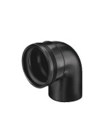 PP Noir Sanitaire coude 87° MF