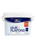 Levis Mur et Plafond mat 10L Blanc